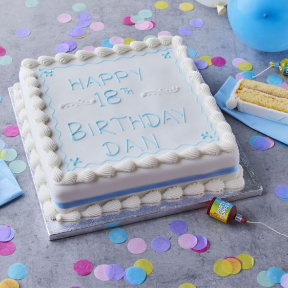 happy family with birthday cake celebration Stock Vector Image & Art - Alamy