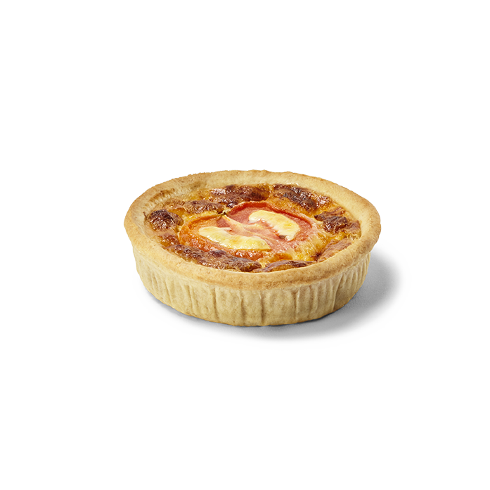 Individual Bacon Cheese & Tomato Quiche Cooplands Bakery