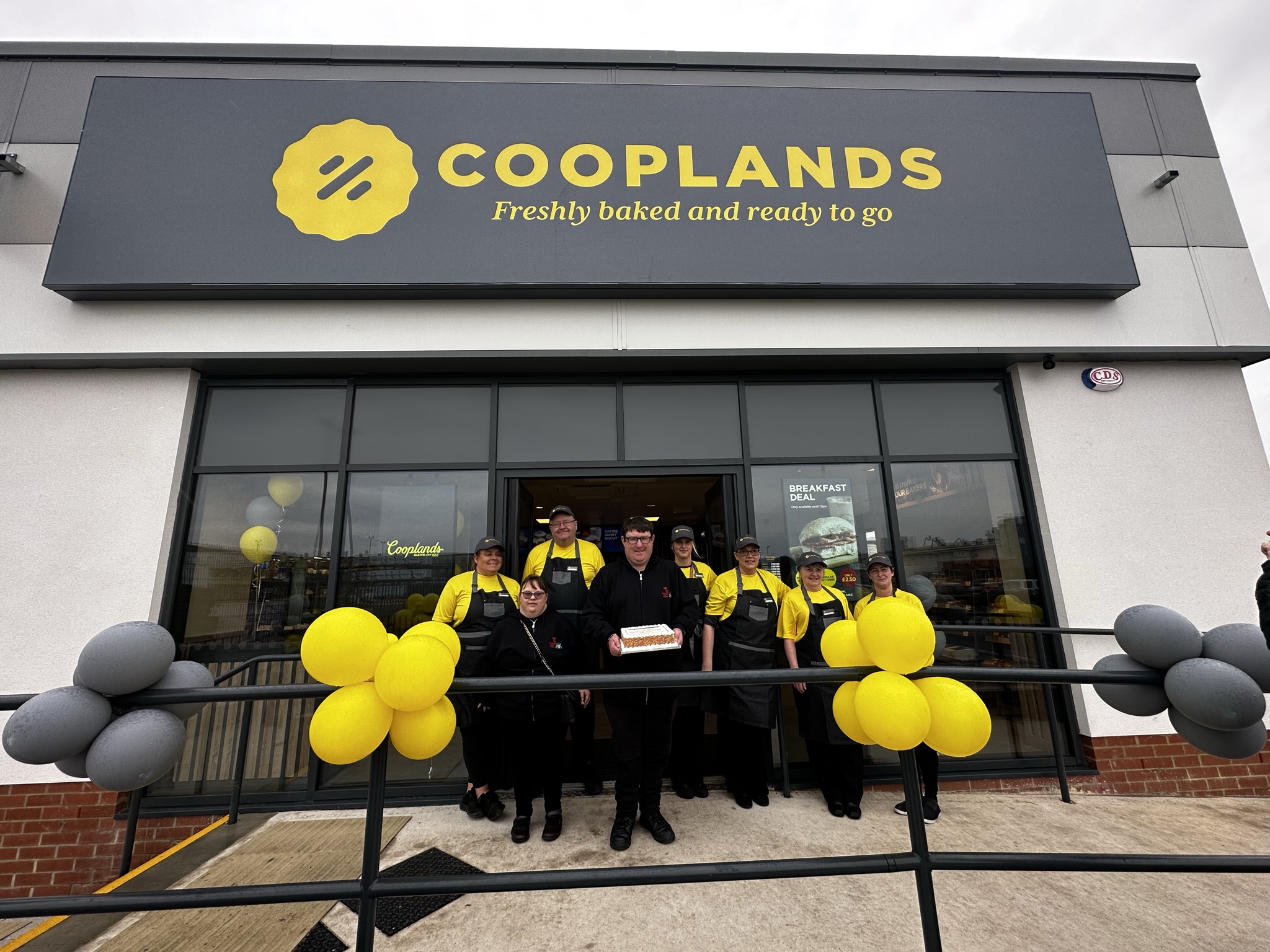 New shop opens opposite Cooplands Bakery Cooplands