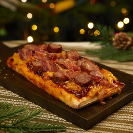 Pigs in Blankets Pizza