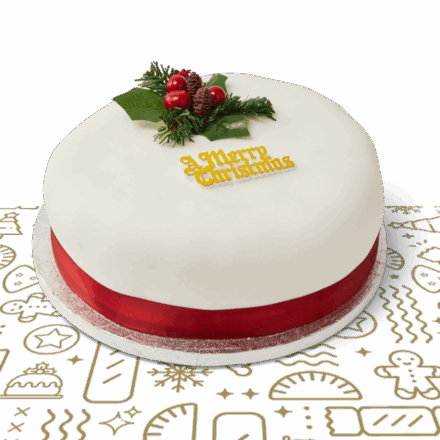 Large Traditional Fruit Cake