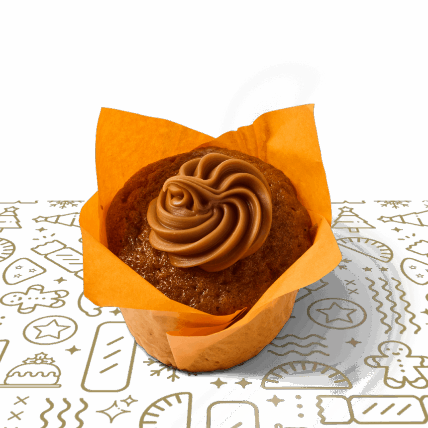 sticky toffee muffin