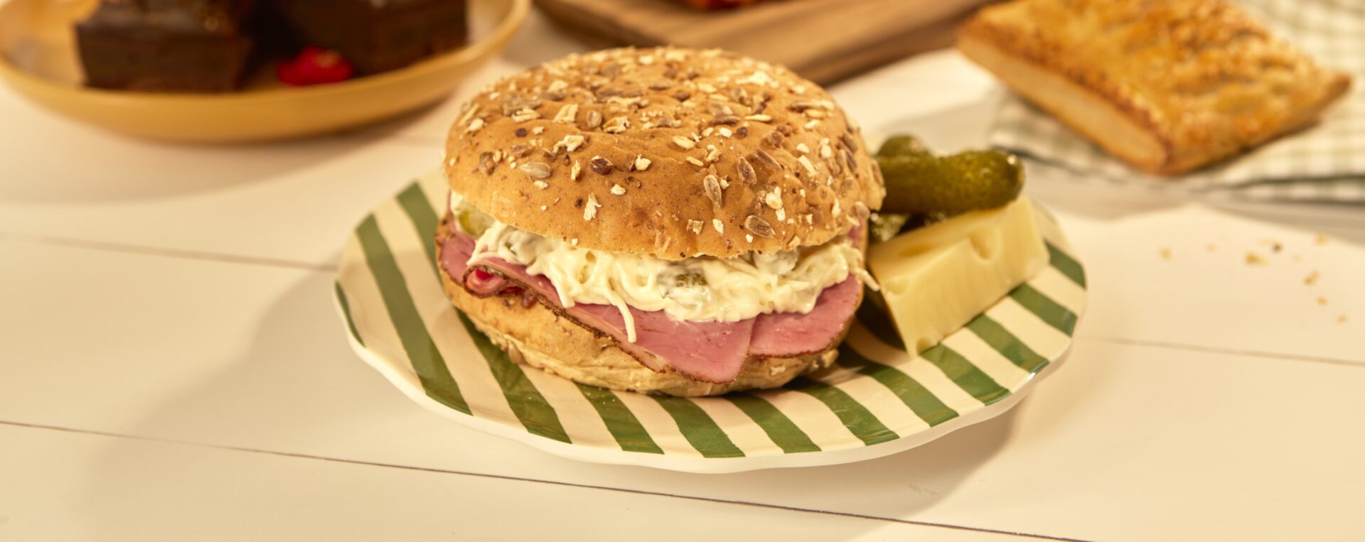 Ainsley Harriott New Yorker Sandwich
